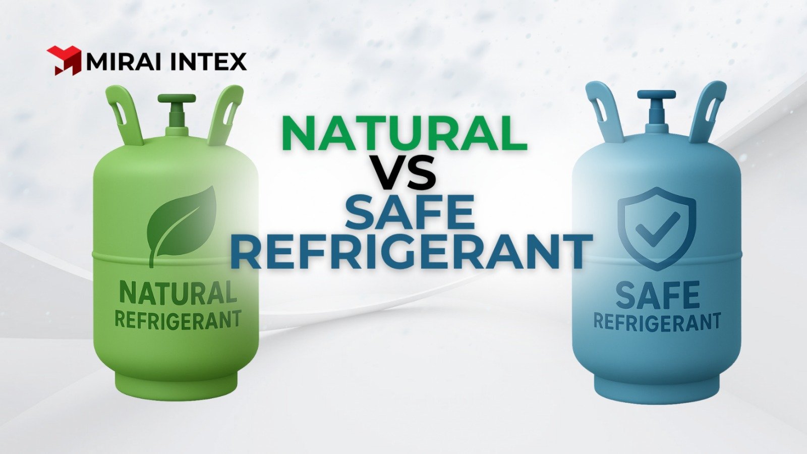 Refrigeration equipment with natural refrigerants